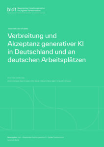 bidt-Studie Generative KI in DE Publikation Cover