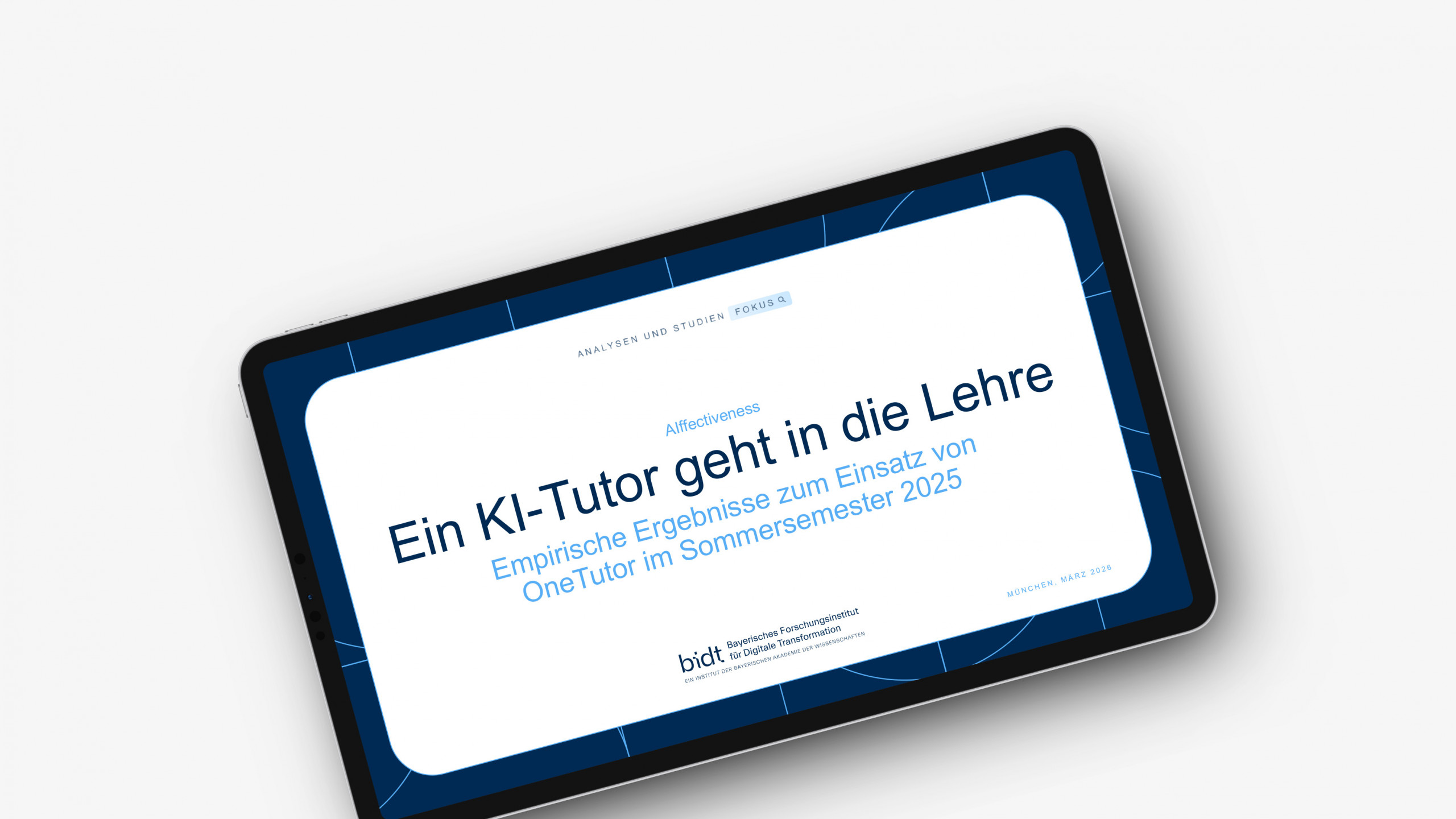 Ein KI-Tutor geht in die Lehre | bidt